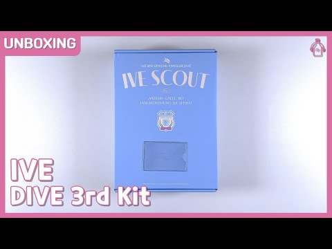 IVE 'IVE SCOUT' DIVE 3rd Membership Kit #Unboxing (24/07/2024)