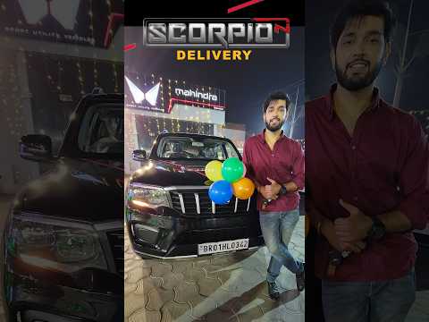 Delivery of Mahindra Scorpio N - Z6 Diesel