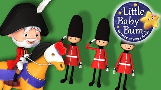 The Grand Old Duke Of York | Nursery Rhymes for Babies by LittleBabyBum - ABCs and 123s