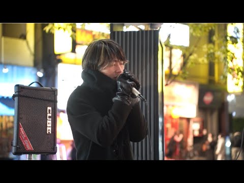 「雪の華/中島美嘉」cover RaL(らる) 新宿歌舞伎町路上ライブ