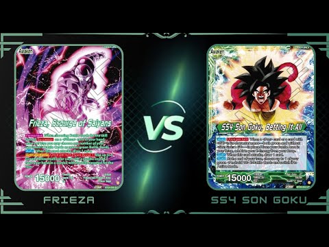 Frieza vs Green SS4 Goku : Dragon Ball Super Masters Set 24 Locals