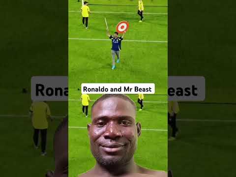 Ronaldo and Mr Beast #contentcreator