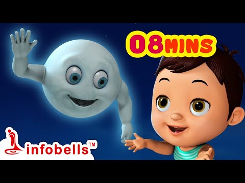 Chandamama Odi Baa | Kannada Rhymes for Children | Infobells #kannadarhymes #kannadacartoons