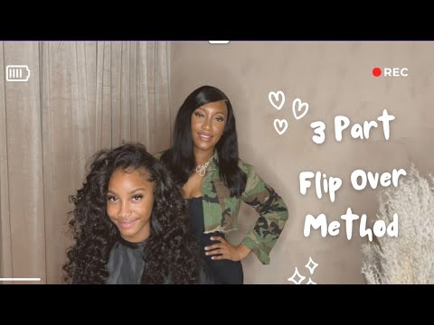 How to Flip over Method Sew-In 3- Part Versatility | Hair Therapy