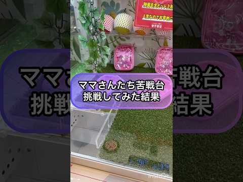 【クレーンゲーム攻略】ママさんたち苦戦台...挑戦してみた結果！！【ぷりきゅあ】