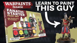 Learn How to Paint the Knight from the Warpaints Fanatic Starter Set