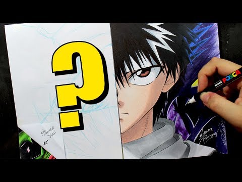 Speed Drawing - ? | Hiei [ft. Mônica Yugi]