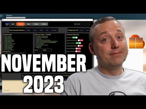 WinUtil Improvements November 2023