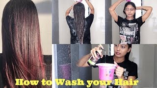 How To Wash Your Hair Correctly and Stop Hair Fall | In Hindi | Rinkal Soni