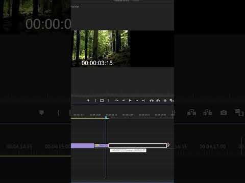 Premiere Pro Tips | Freeze Frame | #videoediting #kannadaeditingvideos #premierepro