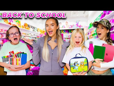 Sisters BACK TO SCHOOL Shopping Haul!