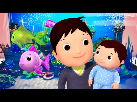 Colorful Fish Adventure: Learning Primary Colors | Fun Baby Songs | Classic Baby Songs