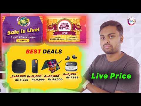 🔥Must-Buy Tech Deals LIVE: Flipkart Big Billion & Amazon Great Indian  2024🤩Hurry! @TechApps Tamil