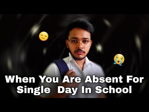 When You Are Absent For Single Day In School 🥴 | School Diaries(part 7)🏫🥺 #shorts #aruj #schoollife