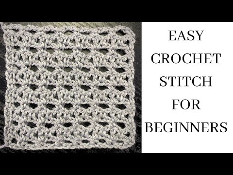 Easy Crochet Stitch for Beginners