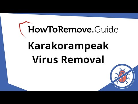 Karakorampeak Virus Removal Guide