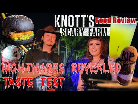 Knott's Scary Farm 2024 Food Review | Nightmares Revealed Preview Event with Chef Andre Lane