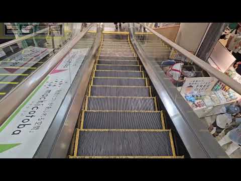 Aomori Prefectural Tourist and Products Center ASPAM Escalator 2F-1F Hitachi