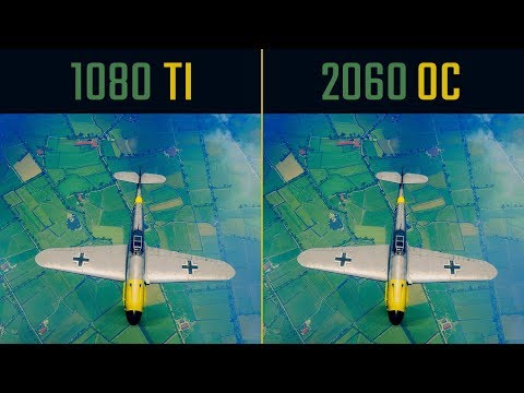 RTX 2060 OC vs. GTX 1080 Ti (8 Games)