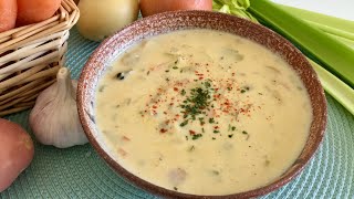 冷凍あさりで濃厚クラムチャウダーの作り方　How to make Clam Chowder