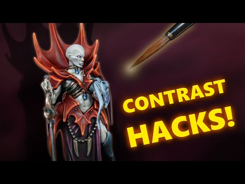 Contrast Hacks! Painting A Vampire for Warhammer Age of Sigmar | Soulblight Gravelords Tutorial