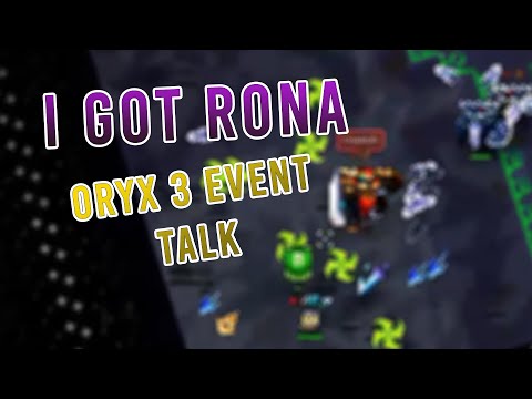 So I got the Rona...