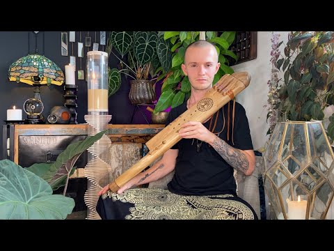 Peace Within Meditation - Natural Stress Relief Sound Healing  - Relaxing Triple Flute & Rainstick