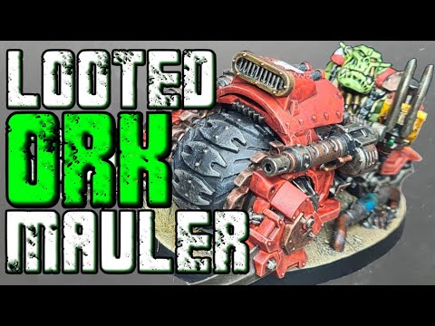 Looted Goliath Mauler! Warhammer 40K Ork Convert and Paint Tutorial!