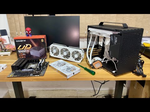 Montando um PC gamer Potente no Gabinete Compacto Minimalista