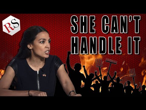 AOC Has Bizarre Reaction to Being Shouted Down at Her Own Townhall