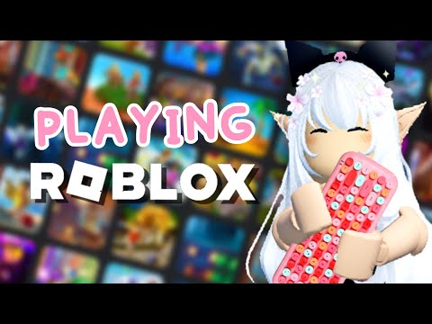 playing roblox with chat! *facecam*