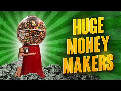 GIANT Gumball Machines Are HUGE Money Makers!