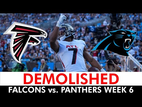 Falcons Are Becoming A PROBLEM For Rest Of NFL: Falcons vs. Panthers Reaction, Highlights & News