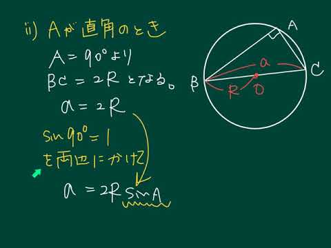 正弦定理の証明