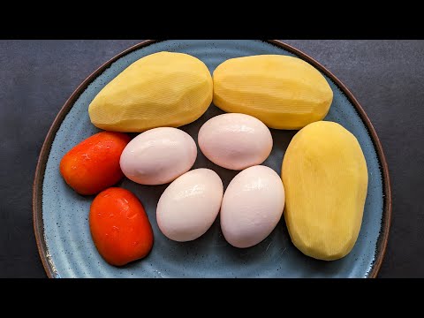 Simple Recipe With Egg & Potato. Don't go to McDonalds anymore! Healthy Breakfast Ideas.