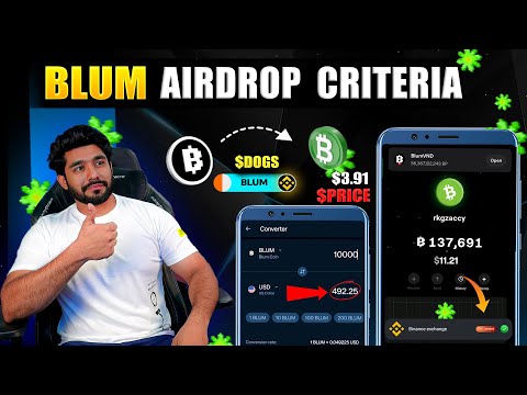 5$😱 BLUM AIRDROP NEW UPDATE || BLUM AIRDROP CRITERIA || BLUM LISTING DATE | BLUM AIRDROP WITHDRAWAL