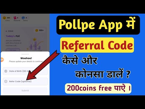 pollpe App Referral Code | Pollpe App Me Referral Code Kaise Dale |