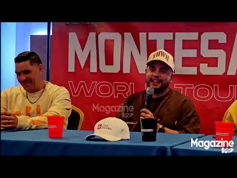 Monte santo conferemcía de prensa para su concierto