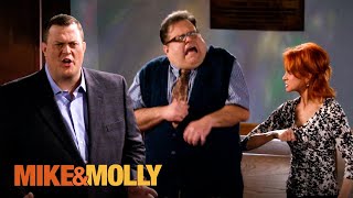 Mike and Molly's Wedding Rehearsal Gets Hostile | Mike & Molly