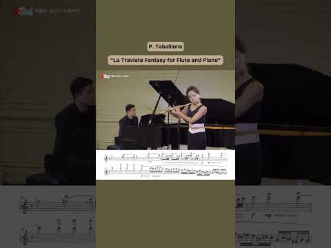 La Traviata Fantasy #flute #piano #shorts [1 of 2]