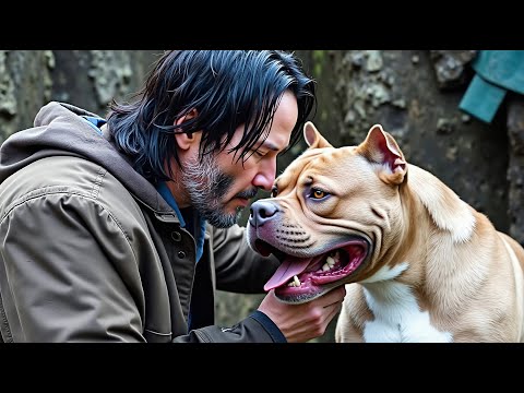 Keanu Reeves Saves Abandoned Pregnant Pit Bull  One Year Later The Unbelievable Happened!