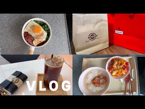 VLOG🍕집밥이 좋은 자취브이로그, 갈치조림 해먹고 어버이날 선물 사러가는 브이로그, 훈제오리부추비빔밥, 김치말이국수