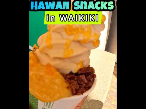 Trying HAWAII SNACKS found in WAIKIKI (Review)! 🌴