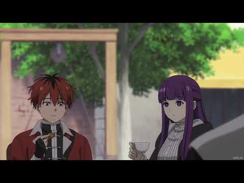 Fern and Stark eating sweets || SOUSOU NO FRIEREN Episode 28