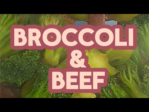 BROCCOLI & BEEF RECIPE 🥦🥩