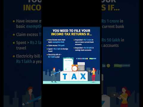 Why do you need a file Income tax returns in India,full video in channal