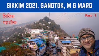 Sikkim 2021 | Gangtok | M G Marg | Part 1 | Best Tibetan Dishes | Explorer Shibaji in Sikkim