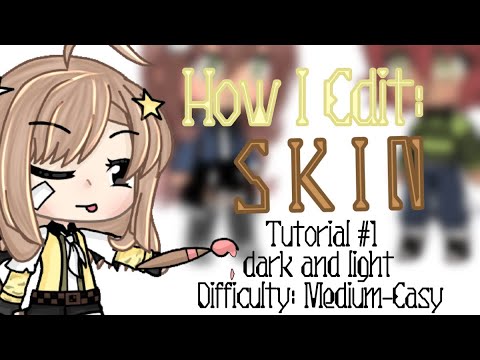 •̥ͦHow To Shade Skin!•̥ͦ Gacha Life Tutorial//Medium-Easy//Tips For All Skin Colors//First Tutorial