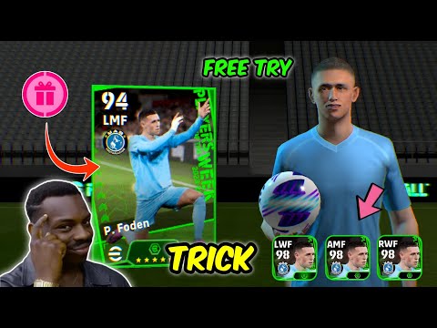 Boosted P. Foden Trick ✅👉 | eFootball 2024 Mobile #efootball