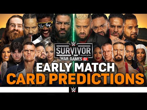 WWE Survivor Series 2024 - Early Card [v4]